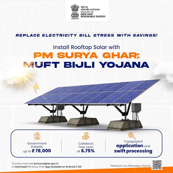 PM Saurya ghar  yojana installation vs Repair